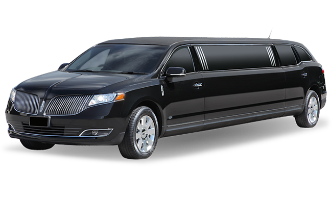 Black stretch limousine — HeXA Rides VIP luxury transportation Las Vegas